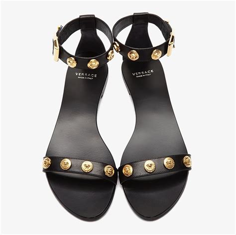 versace sandalen fake|versace sandals black and gold.